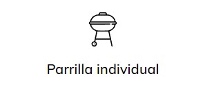 Parrilla individual